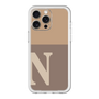 スリムプロテクションプレミアムケース［ オリジナル - initial two tone - N brown ］