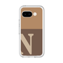 スリムプロテクションプレミアムケース［ オリジナル - initial two tone - N brown ］