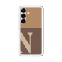 スリムプロテクションプレミアムケース［ オリジナル - initial two tone - N brown ］