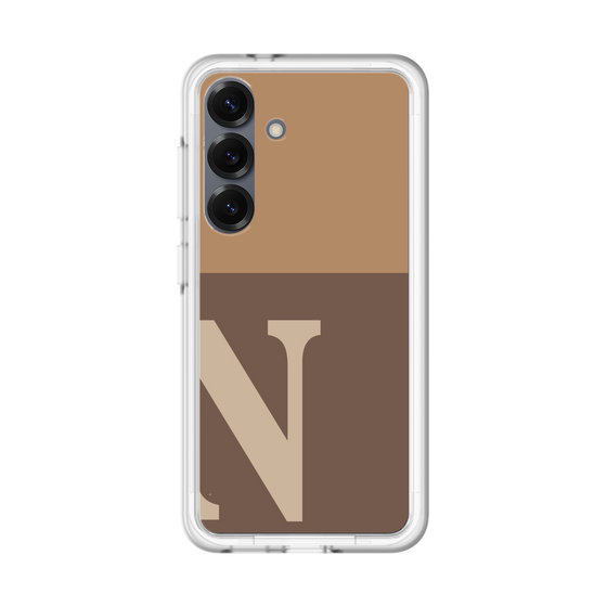 スリムプロテクションプレミアムケース［ オリジナル - initial two tone - N brown ］