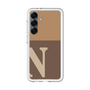 スリムプロテクションプレミアムケース［ オリジナル - initial two tone - N brown ］