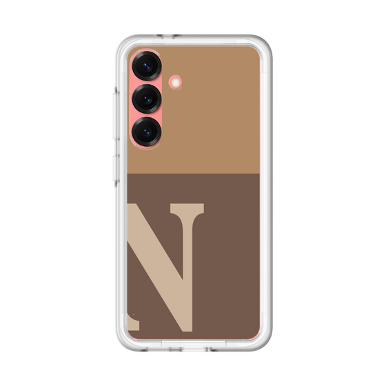スリムプロテクションプレミアムケース［ オリジナル - initial two tone - N brown ］
