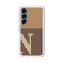 スリムプロテクションプレミアムケース［ オリジナル - initial two tone - N brown ］
