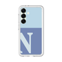 スリムプロテクションプレミアムケース［ オリジナル - initial two tone - N blue ］