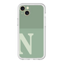 スリムプロテクションプレミアムケース［ オリジナル - initial two tone - N green ］