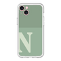 スリムプロテクションプレミアムケース［ オリジナル - initial two tone - N green ］