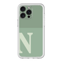 スリムプロテクションプレミアムケース［ オリジナル - initial two tone - N green ］