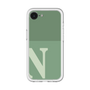 スリムプロテクションプレミアムケース［ オリジナル - initial two tone - N green ］
