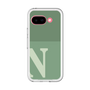 スリムプロテクションプレミアムケース［ オリジナル - initial two tone - N green ］