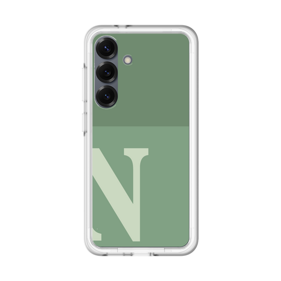 スリムプロテクションプレミアムケース［ オリジナル - initial two tone - N green ］