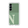 スリムプロテクションプレミアムケース［ オリジナル - initial two tone - N green ］