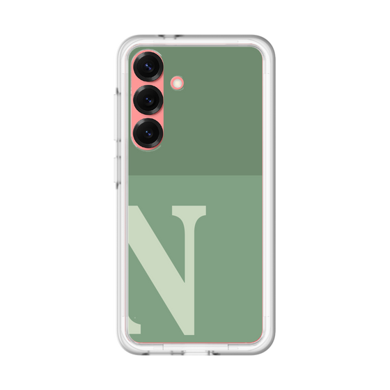 スリムプロテクションプレミアムケース［ オリジナル - initial two tone - N green ］