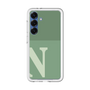 スリムプロテクションプレミアムケース［ オリジナル - initial two tone - N green ］