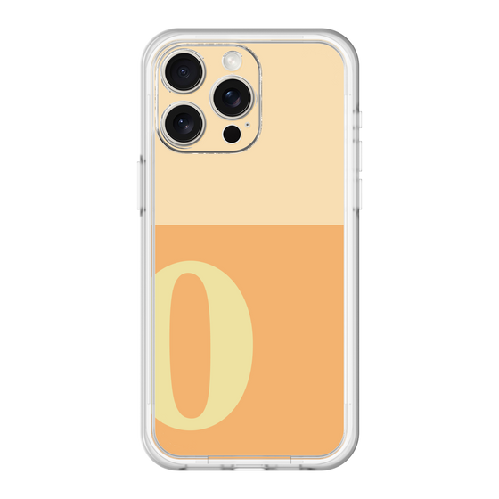 スリムプロテクションプレミアムケース［ オリジナル - initial two tone - O orange ］
