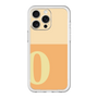 スリムプロテクションプレミアムケース［ オリジナル - initial two tone - O orange ］