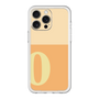 スリムプロテクションプレミアムケース［ オリジナル - initial two tone - O orange ］