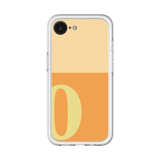 スリムプロテクションプレミアムケース［ オリジナル - initial two tone - O orange ］