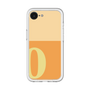 スリムプロテクションプレミアムケース［ オリジナル - initial two tone - O orange ］