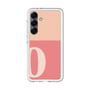 スリムプロテクションプレミアムケース［ オリジナル - initial two tone - O pink ］