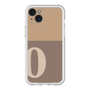 スリムプロテクションプレミアムケース［ オリジナル - initial two tone - O brown ］