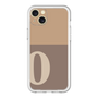 スリムプロテクションプレミアムケース［ オリジナル - initial two tone - O brown ］