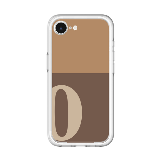 スリムプロテクションプレミアムケース［ オリジナル - initial two tone - O brown ］