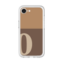スリムプロテクションプレミアムケース［ オリジナル - initial two tone - O brown ］