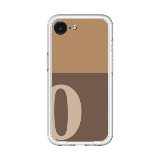 スリムプロテクションプレミアムケース［ オリジナル - initial two tone - O brown ］