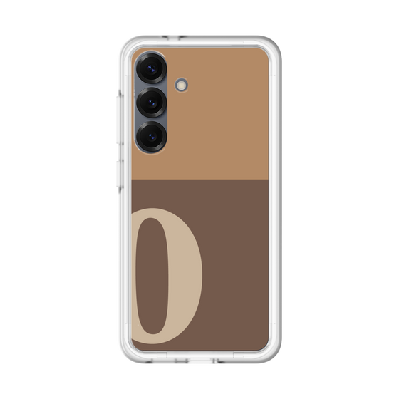 スリムプロテクションプレミアムケース［ オリジナル - initial two tone - O brown ］