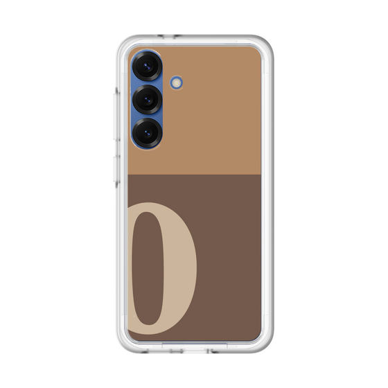 スリムプロテクションプレミアムケース［ オリジナル - initial two tone - O brown ］