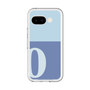 スリムプロテクションプレミアムケース［ オリジナル - initial two tone - O blue ］