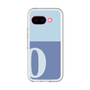 スリムプロテクションプレミアムケース［ オリジナル - initial two tone - O blue ］