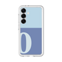 スリムプロテクションプレミアムケース［ オリジナル - initial two tone - O blue ］