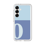 スリムプロテクションプレミアムケース［ オリジナル - initial two tone - O blue ］