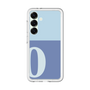スリムプロテクションプレミアムケース［ オリジナル - initial two tone - O blue ］