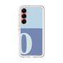 スリムプロテクションプレミアムケース［ オリジナル - initial two tone - O blue ］