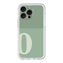 スリムプロテクションプレミアムケース［ オリジナル - initial two tone - O green ］