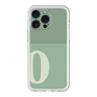 スリムプロテクションプレミアムケース［ オリジナル - initial two tone - O green ］