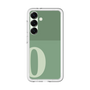 スリムプロテクションプレミアムケース［ オリジナル - initial two tone - O green ］