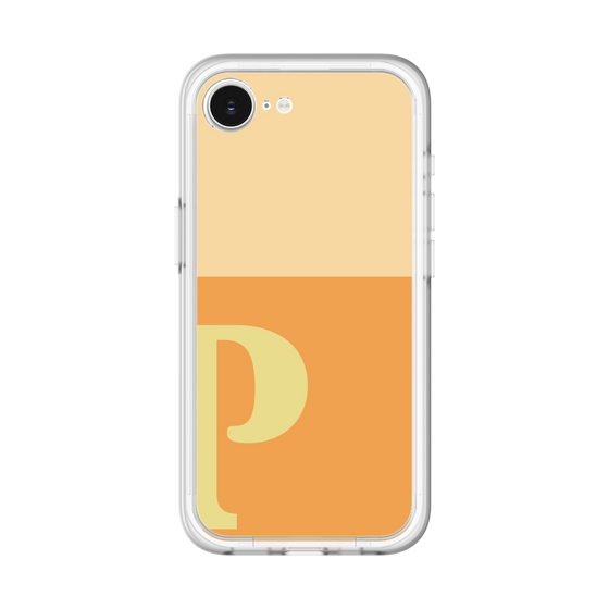 スリムプロテクションプレミアムケース［ オリジナル - initial two tone - P orange ］