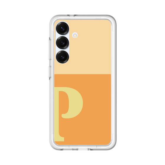 スリムプロテクションプレミアムケース［ オリジナル - initial two tone - P orange ］