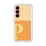 スリムプロテクションプレミアムケース［ オリジナル - initial two tone - P orange ］