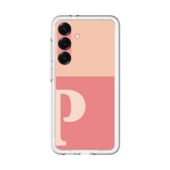 スリムプロテクションプレミアムケース［ オリジナル - initial two tone - P pink ］