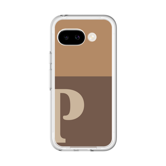 スリムプロテクションプレミアムケース［ オリジナル - initial two tone - P brown ］