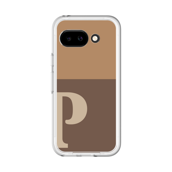 スリムプロテクションプレミアムケース［ オリジナル - initial two tone - P brown ］