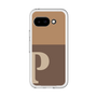 スリムプロテクションプレミアムケース［ オリジナル - initial two tone - P brown ］
