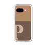 スリムプロテクションプレミアムケース［ オリジナル - initial two tone - P brown ］