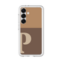 スリムプロテクションプレミアムケース［ オリジナル - initial two tone - P brown ］