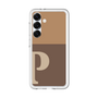 スリムプロテクションプレミアムケース［ オリジナル - initial two tone - P brown ］