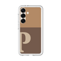 スリムプロテクションプレミアムケース［ オリジナル - initial two tone - P brown ］